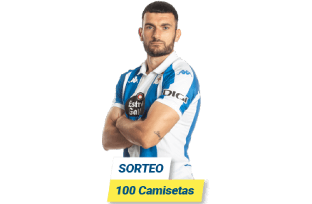 Contrata tu conexión a internet con la fibra óptica de DIGI y participa en el sorteo de 100 camisetas oficiales del RC Deportivo. Para participar en el sorteo de la camiseta oficial de la primera equipación del RC Deportivo, es necesario contratar fibra DIGI en cualquiera de sus modalidades y rellenar el formulario.