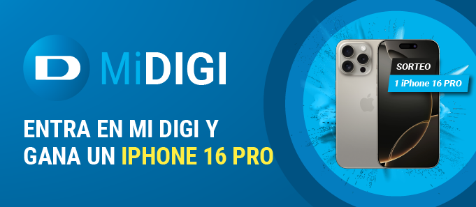 ENTRA EN MI DIGI Y GANA UN IPHONE 16 PRO