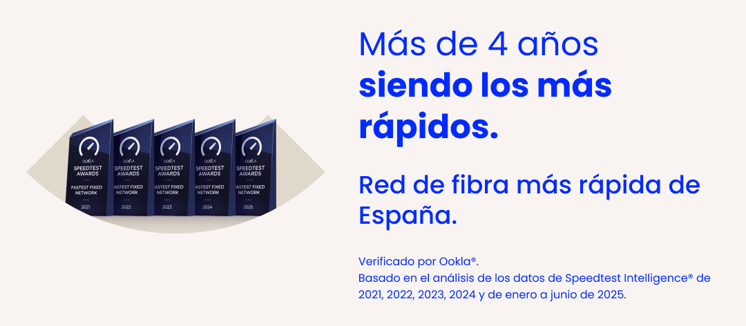 RED DE FIBRA MÁS RÁPIDA DE ESPAÑA